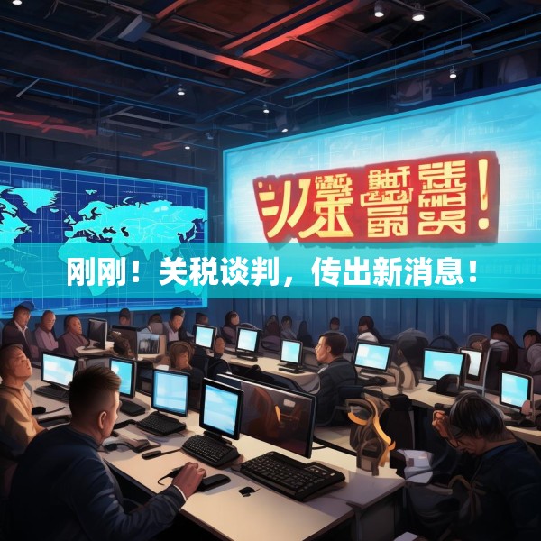 刚刚！关税谈判，传出新消息！