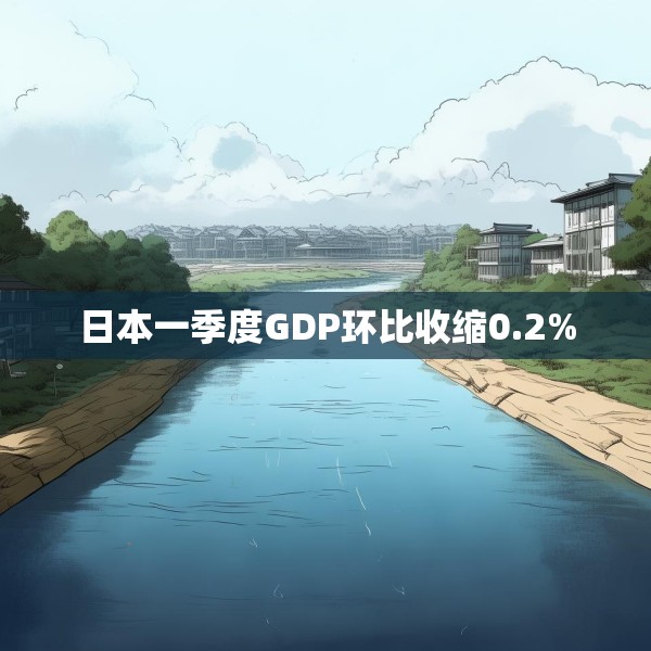日本一季度GDP环比收缩0.2%