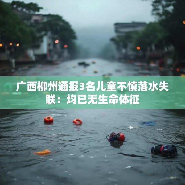 广西柳州通报3名儿童不慎落水失联：均已无生命体征