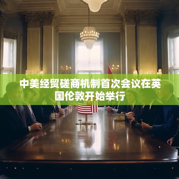 中美经贸磋商机制首次会议在英国伦敦开始举行