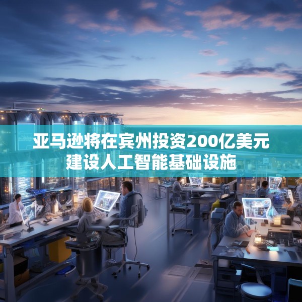 亚马逊将在宾州投资200亿美元建设人工智能基础设施