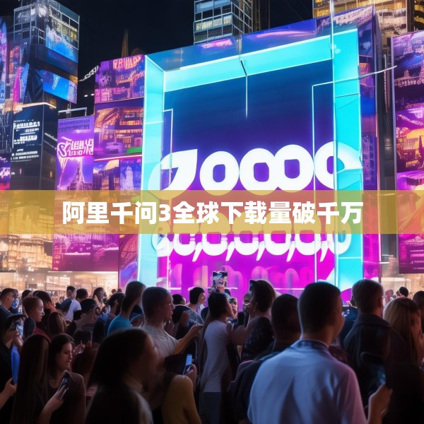 阿里千问3全球下载量破千万