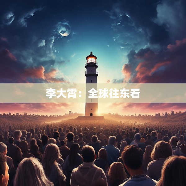 李大霄：全球往东看