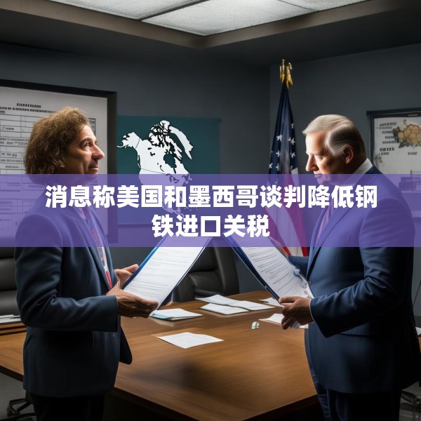 消息称美国和墨西哥谈判降低钢铁进口关税