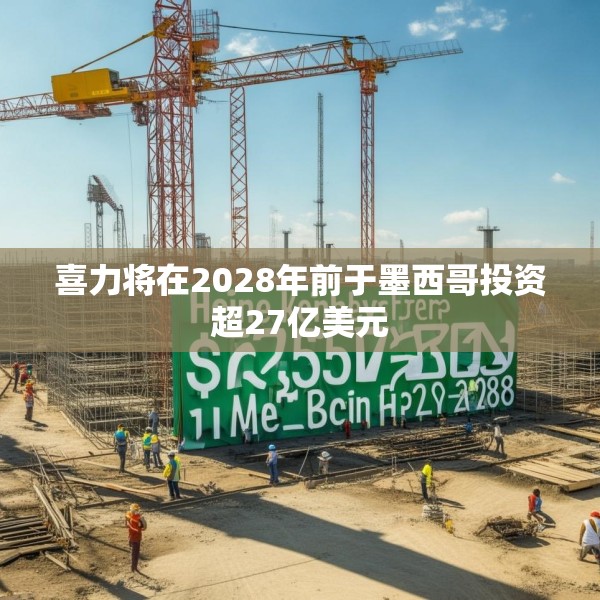喜力将在2028年前于墨西哥投资超27亿美元
