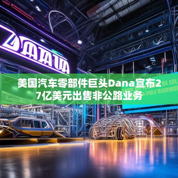 美国汽车零部件巨头Dana宣布27亿美元出售非公路业务