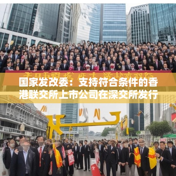 国家发改委：支持符合条件的香港联交所上市公司在深交所发行上市存托凭证
