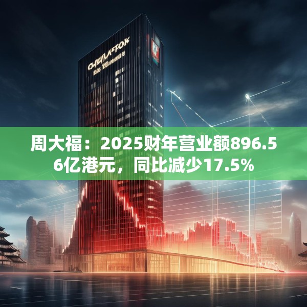 周大福：2025财年营业额896.56亿港元，同比减少17.5%