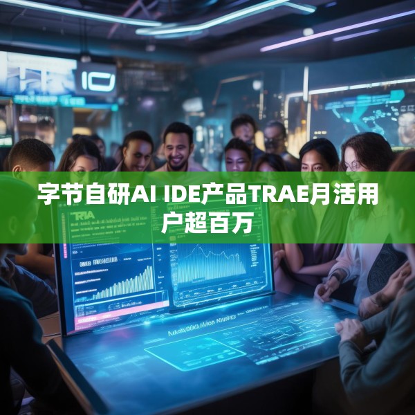 字节自研AI IDE产品TRAE月活用户超百万