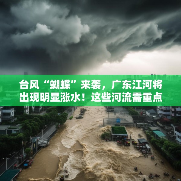 台风“蝴蝶”来袭，广东江河将出现明显涨水！这些河流需重点关注