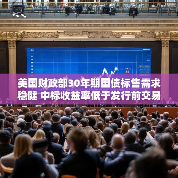 美国财政部30年期国债标售需求稳健 中标收益率低于发行前交易水平