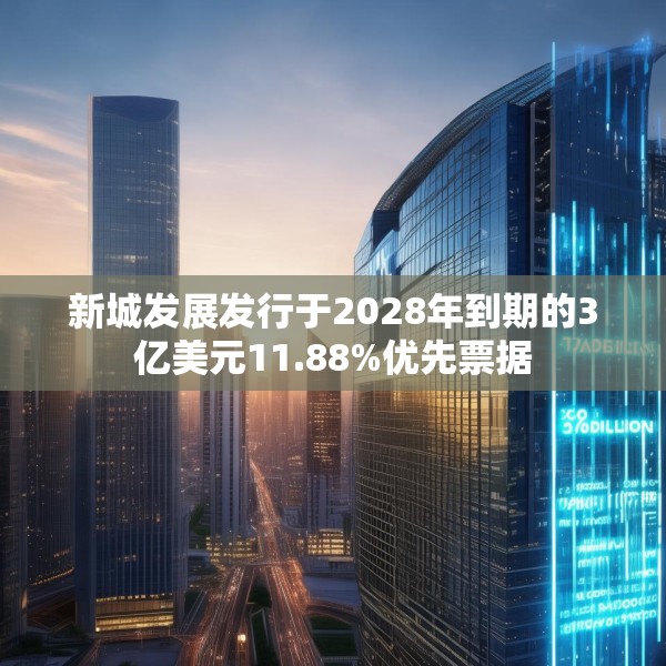 新城发展发行于2028年到期的3亿美元11.88%优先票据