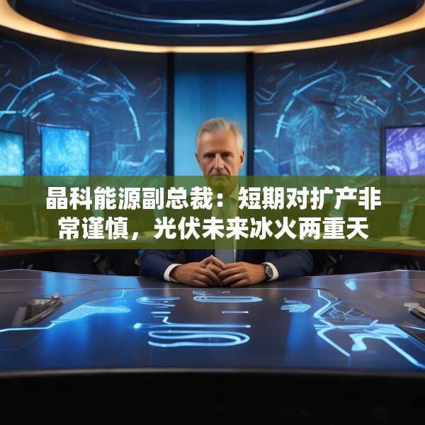 晶科能源副总裁：短期对扩产非常谨慎，光伏未来冰火两重天