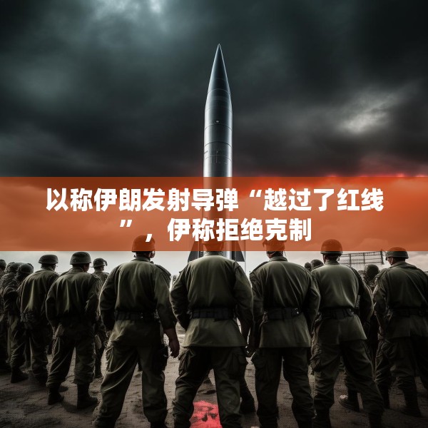 以称伊朗发射导弹“越过了红线”，伊称拒绝克制