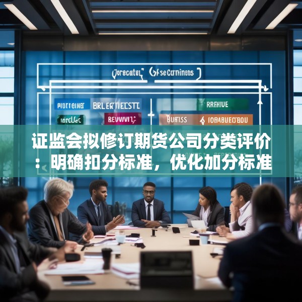 证监会拟修订期货公司分类评价：明确扣分标准，优化加分标准