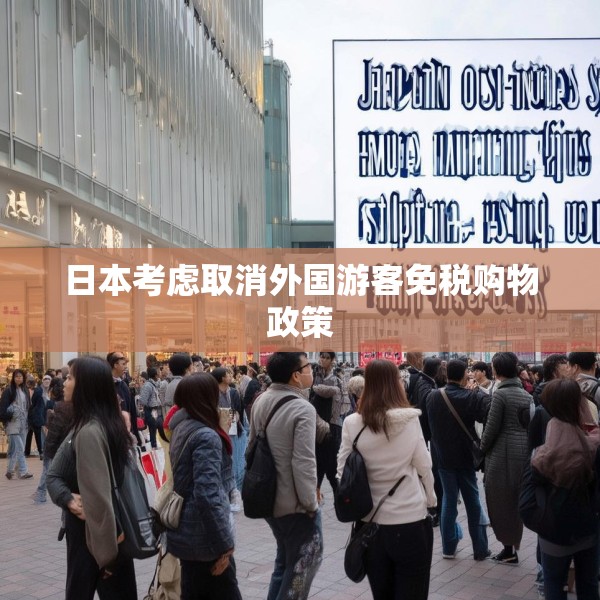 日本考虑取消外国游客免税购物政策