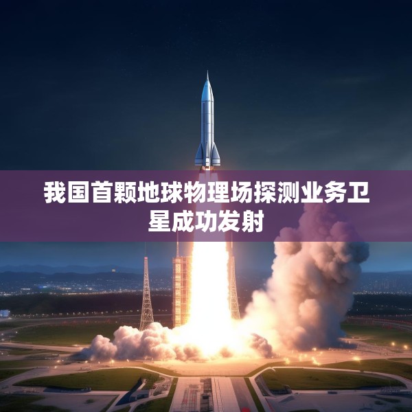 我国首颗地球物理场探测业务卫星成功发射
