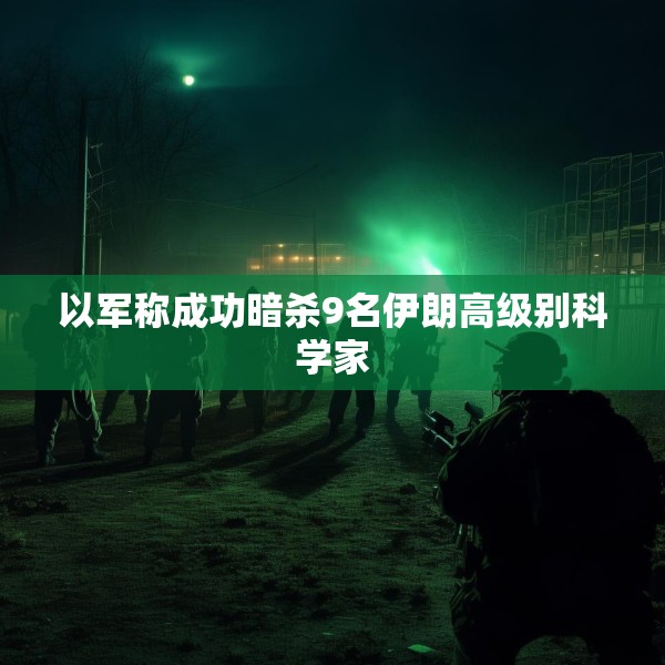 以军称成功暗杀9名伊朗高级别科学家