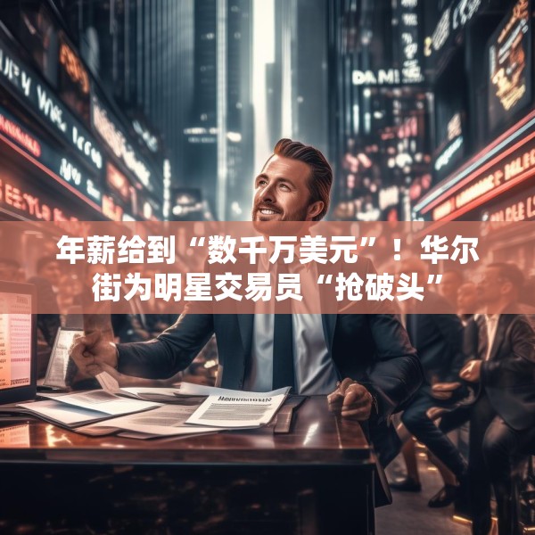 年薪给到“数千万美元”！华尔街为明星交易员“抢破头”