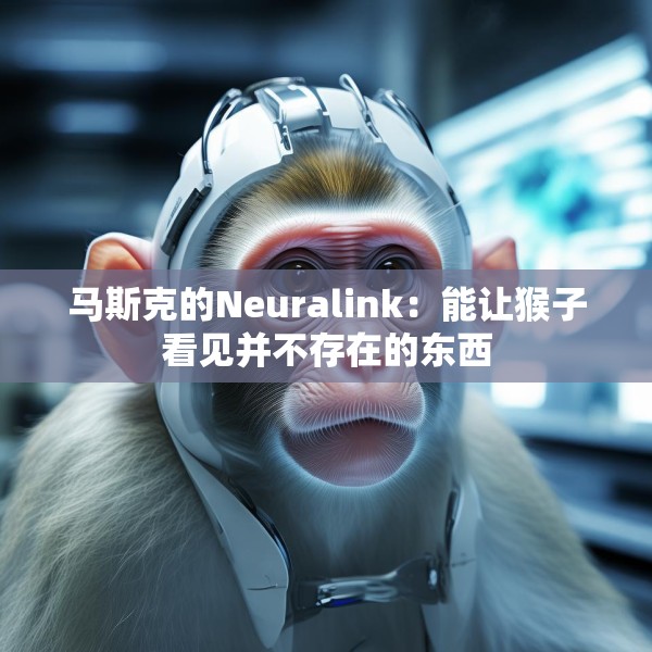 马斯克的Neuralink：能让猴子看见并不存在的东西