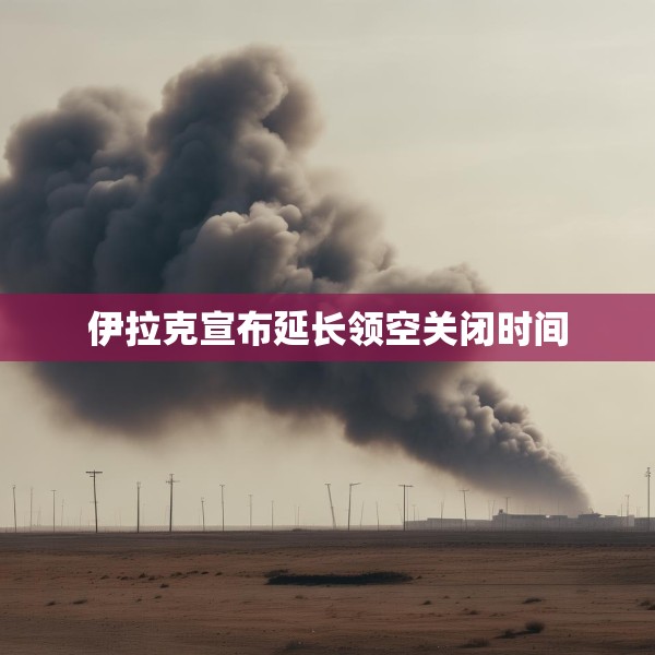 伊拉克宣布延长领空关闭时间
