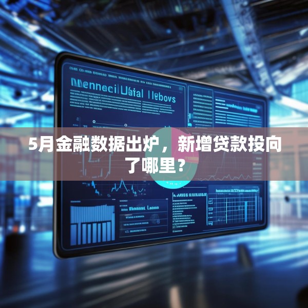 5月金融数据出炉，新增贷款投向了哪里？