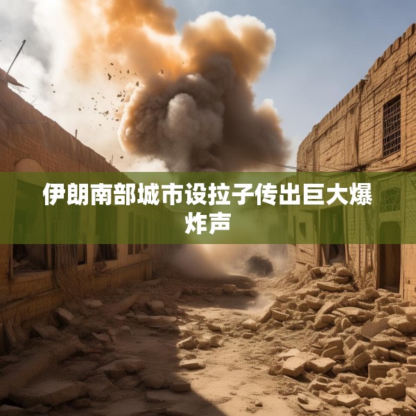 伊朗南部城市设拉子传出巨大爆炸声