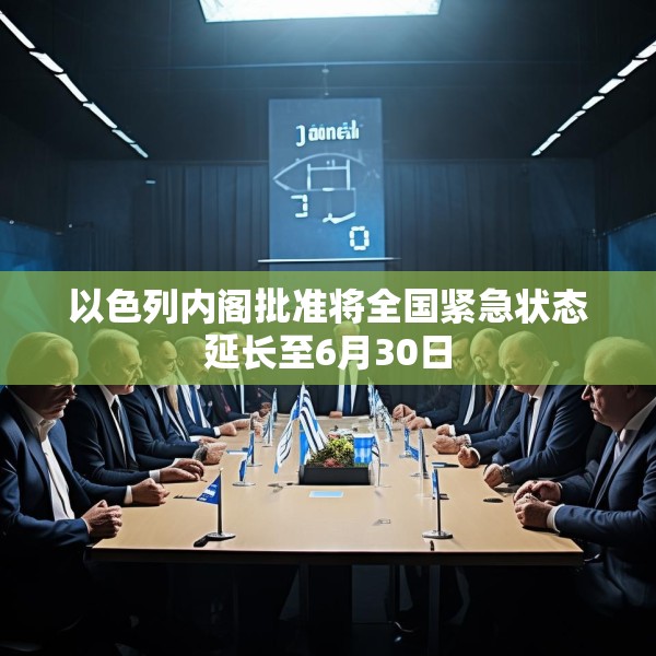 以色列内阁批准将全国紧急状态延长至6月30日