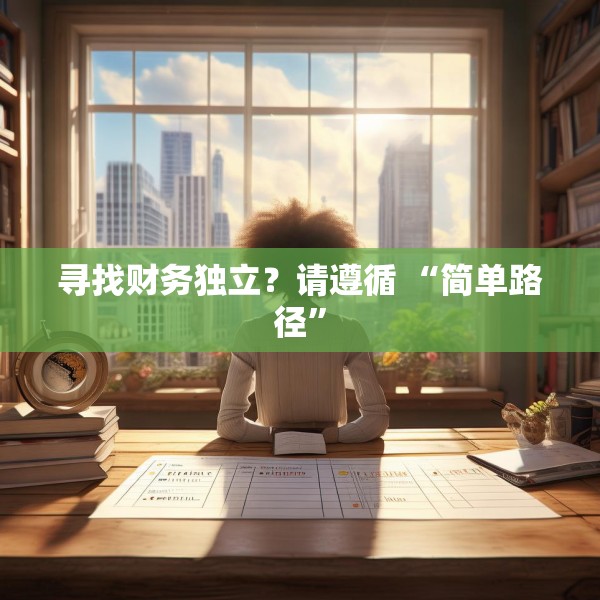 寻找财务独立？请遵循 “简单路径”