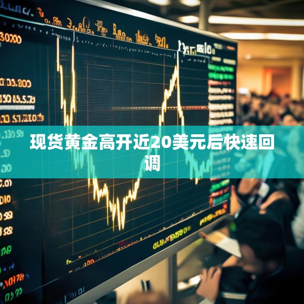 现货黄金高开近20美元后快速回调